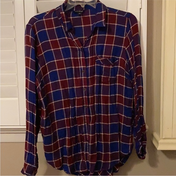 Lucky brand flannel size medium - Picture 1 of 5